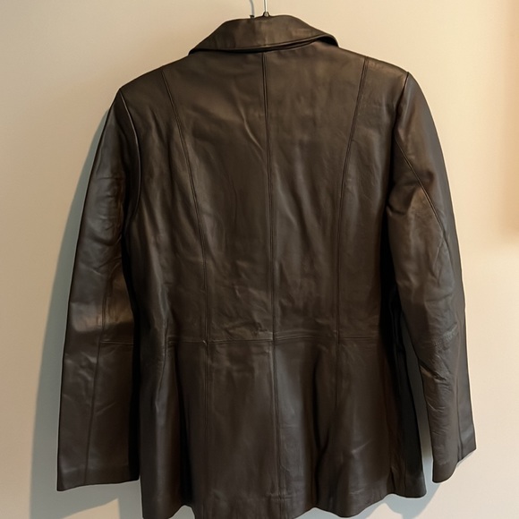 Dialogue Leather Jacket NWT - Picture 8 of 17